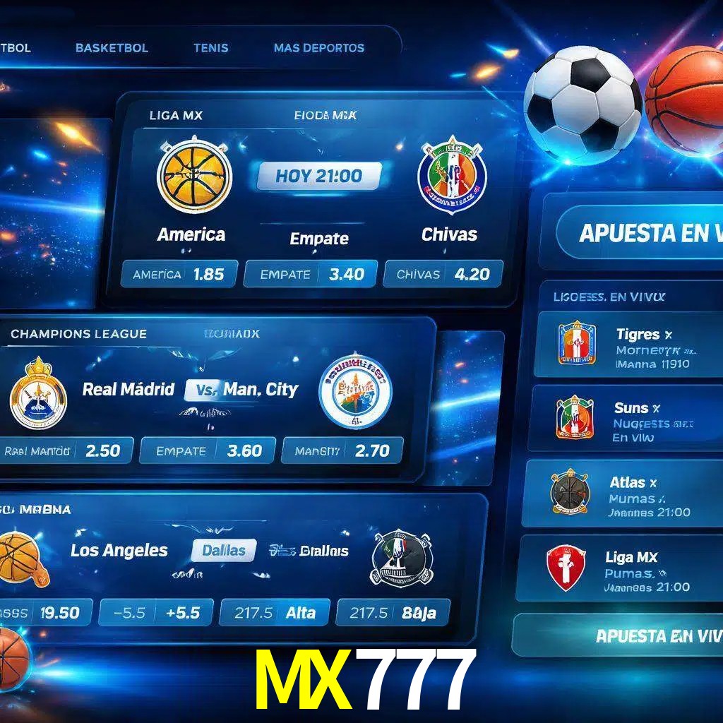 Mercados de apuestas deportivas MX777 para jugadores en México